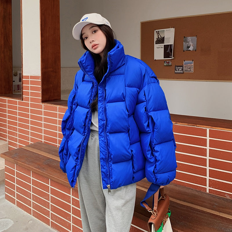 Oversized Padded Women's Puffer Parkas Coat