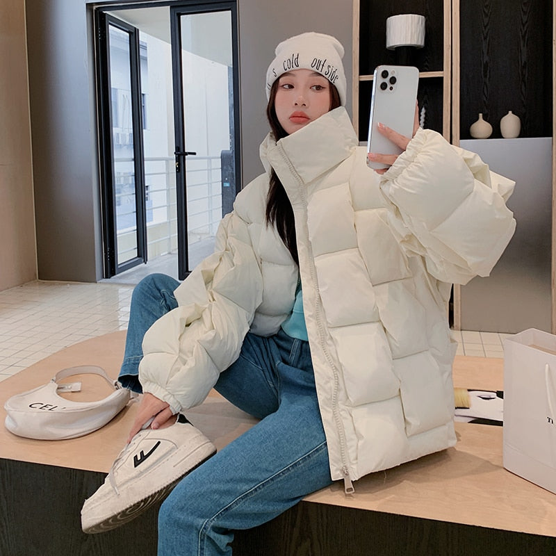 Oversized Padded Women's Puffer Parkas Coat