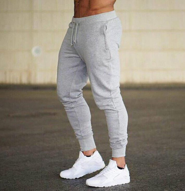 Men's Sport Cotton Skinny Sweatpants