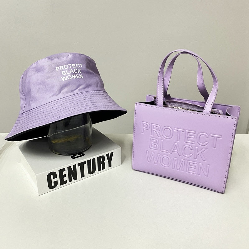 "Protect Black Women" Bucket Hat & Tote Bag Set