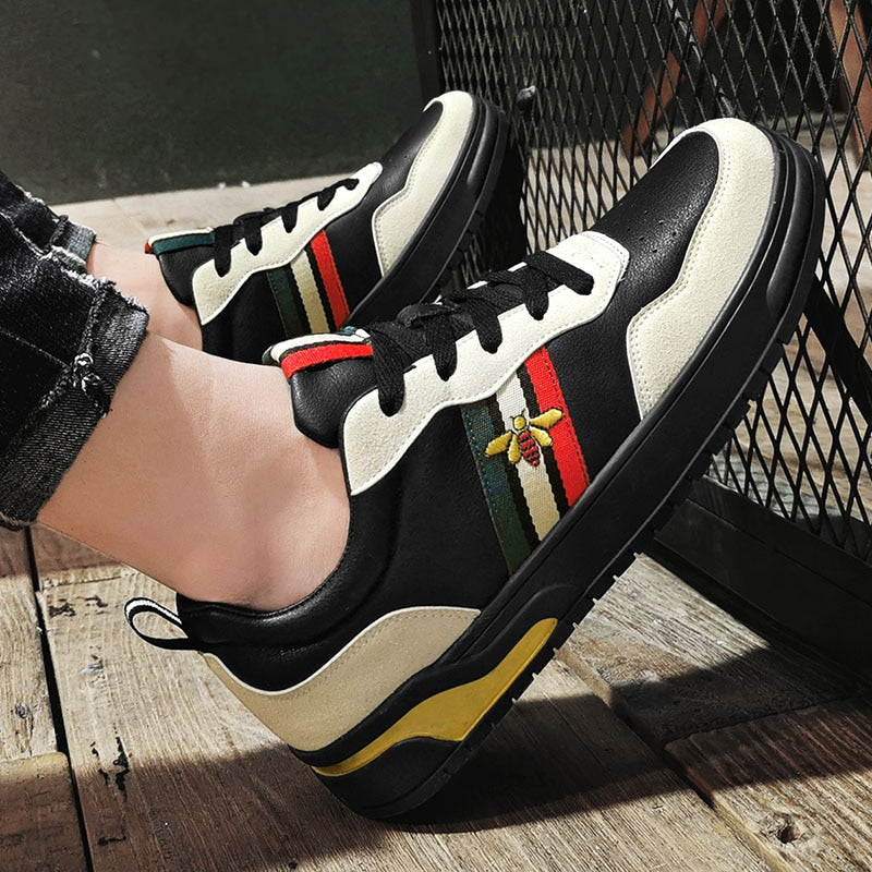 Bumblebee Men's Designer Replica Multicolored Lowtop Sneakers