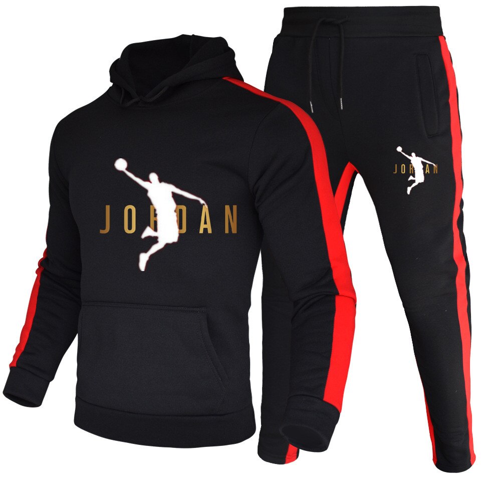 Men's Jordan Hooded Sweatsuit Sets