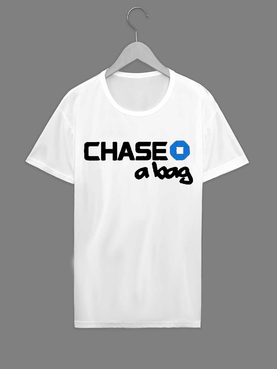 "Chase A Bag" Crew Neck Short Sleeve Ladies T-Shirt