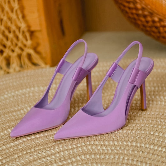 Slingback Pointed Toe Dress Sandal Pumps