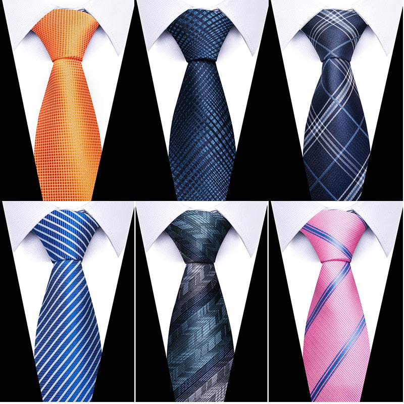 8 cm Men's Classic Silk Ties