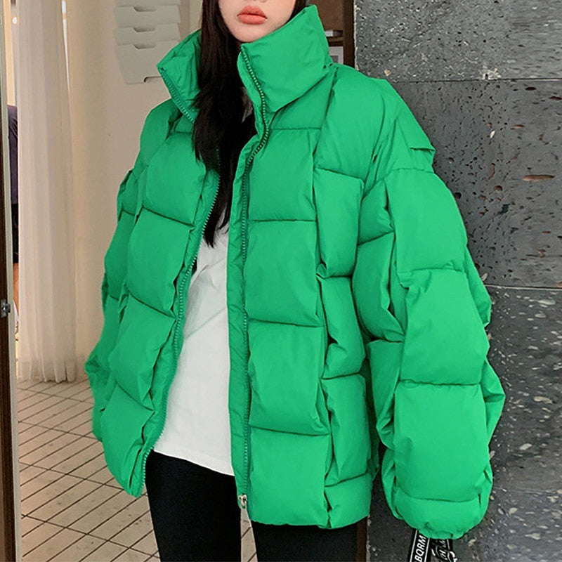 Oversized Padded Women's Puffer Parkas Coat