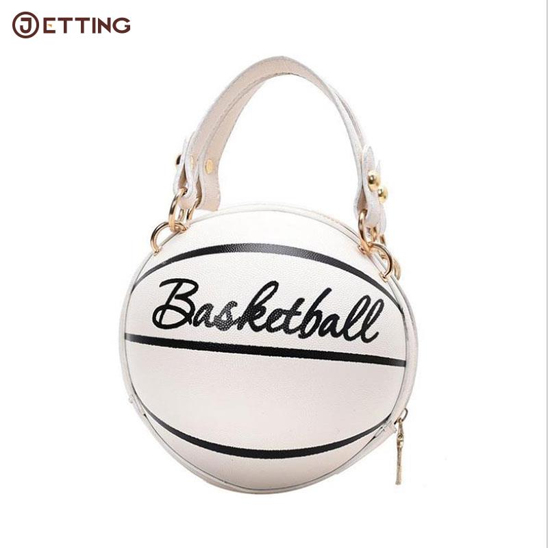 Ladies Basketball Football Crossbody Chain Handbag