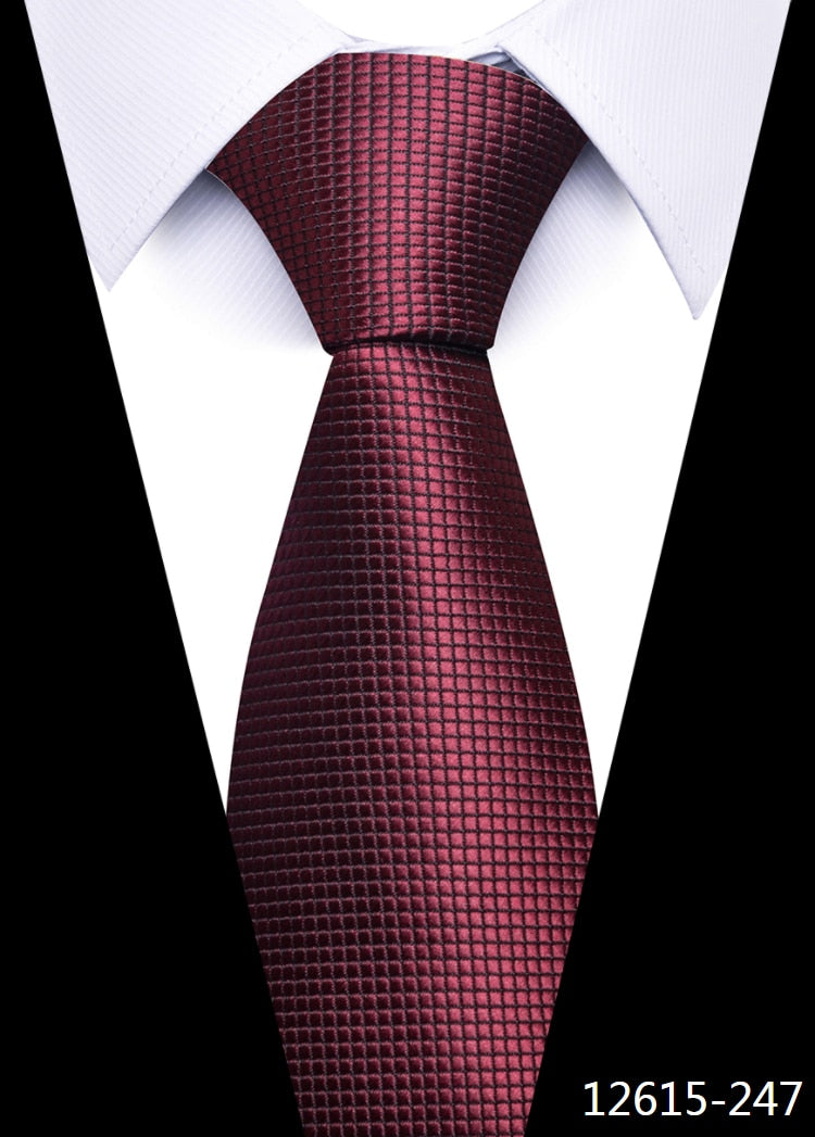 8 cm Men's Classic Silk Ties