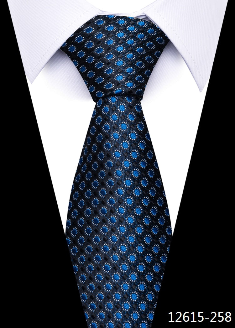 8 cm Men's Classic Silk Ties