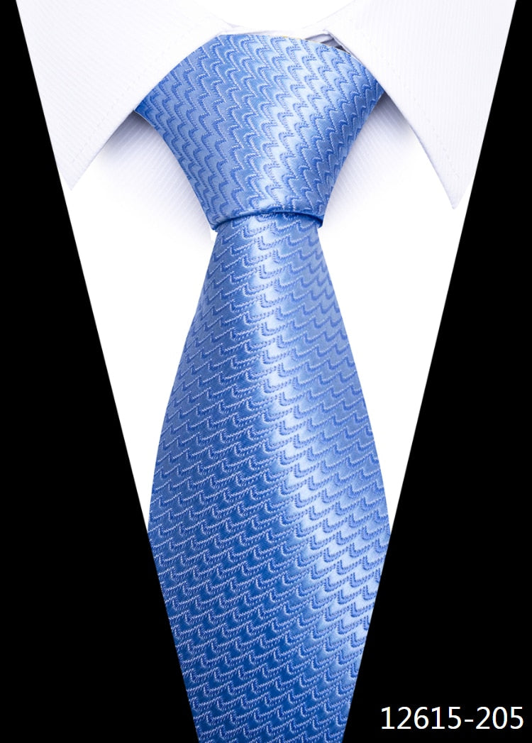 8 cm Men's Classic Silk Ties