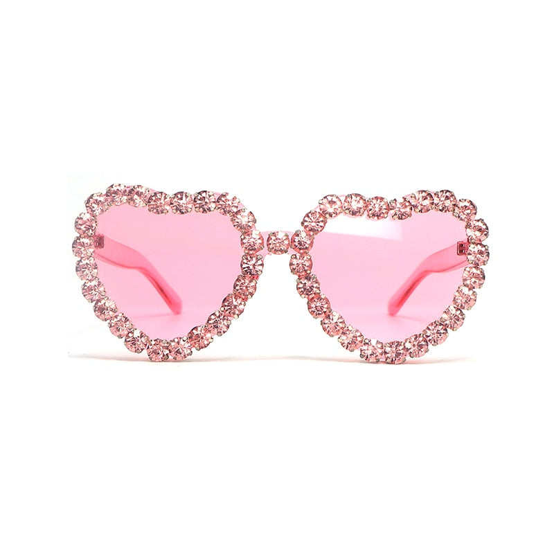 Heart Shaped Anti UV400 Fashion Sunglasses