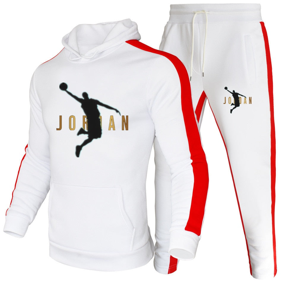 Men's Jordan Hooded Sweatsuit Sets