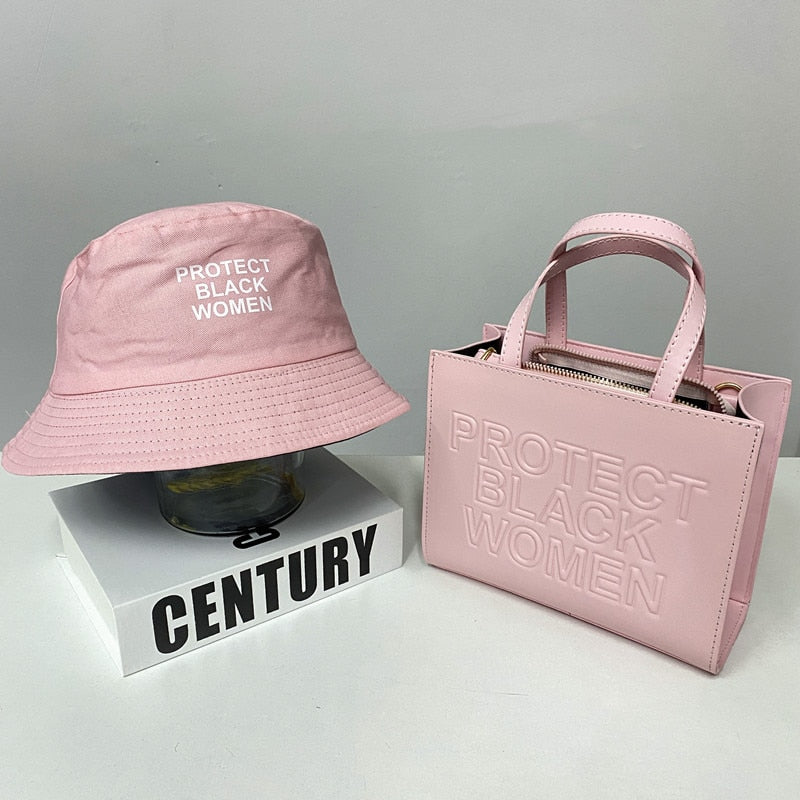 "Protect Black Women" Bucket Hat & Tote Bag Set