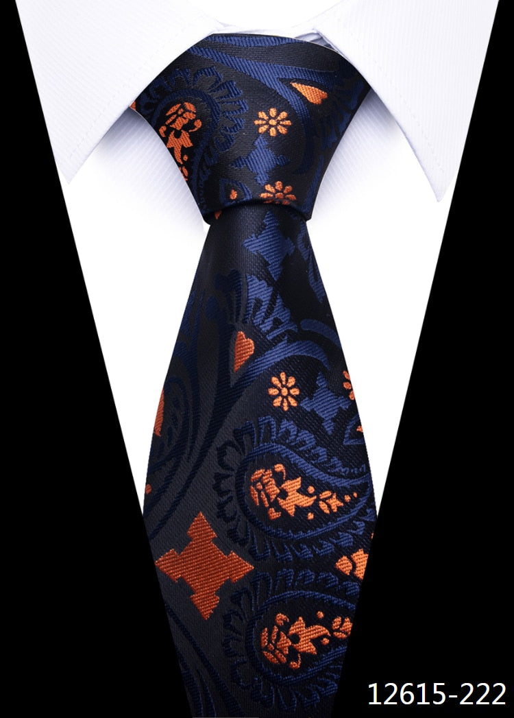 8 cm Men's Classic Silk Ties