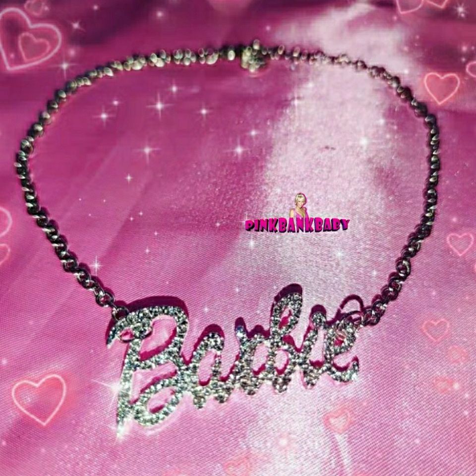 Barbie Diamond Titanium Steel Necklaces/Earrings/Ear Clips