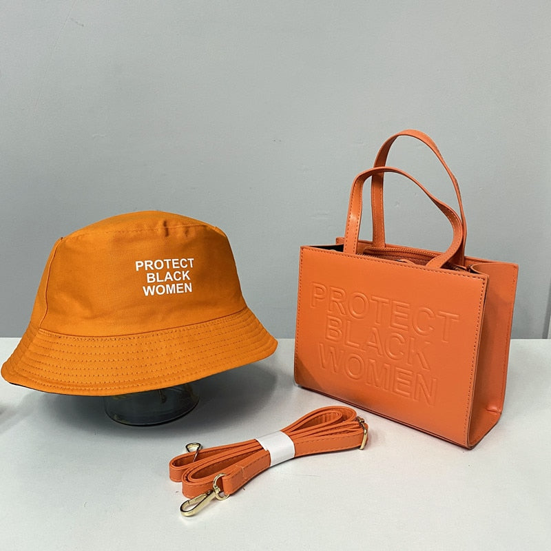 "Protect Black Women" Bucket Hat & Tote Bag Set