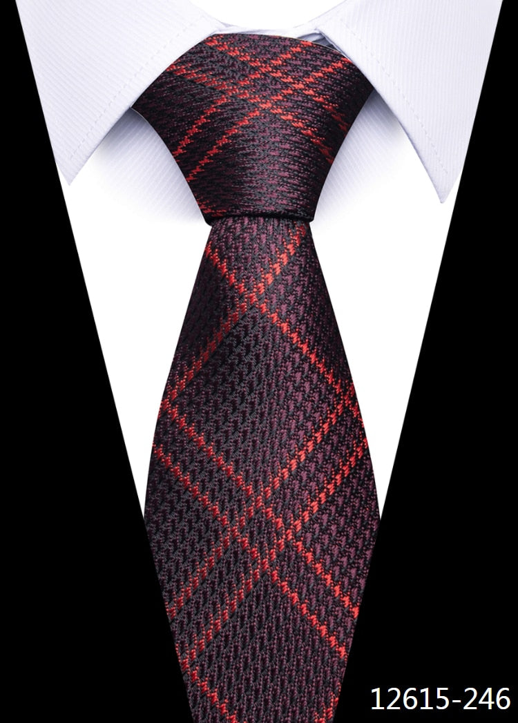 8 cm Men's Classic Silk Ties