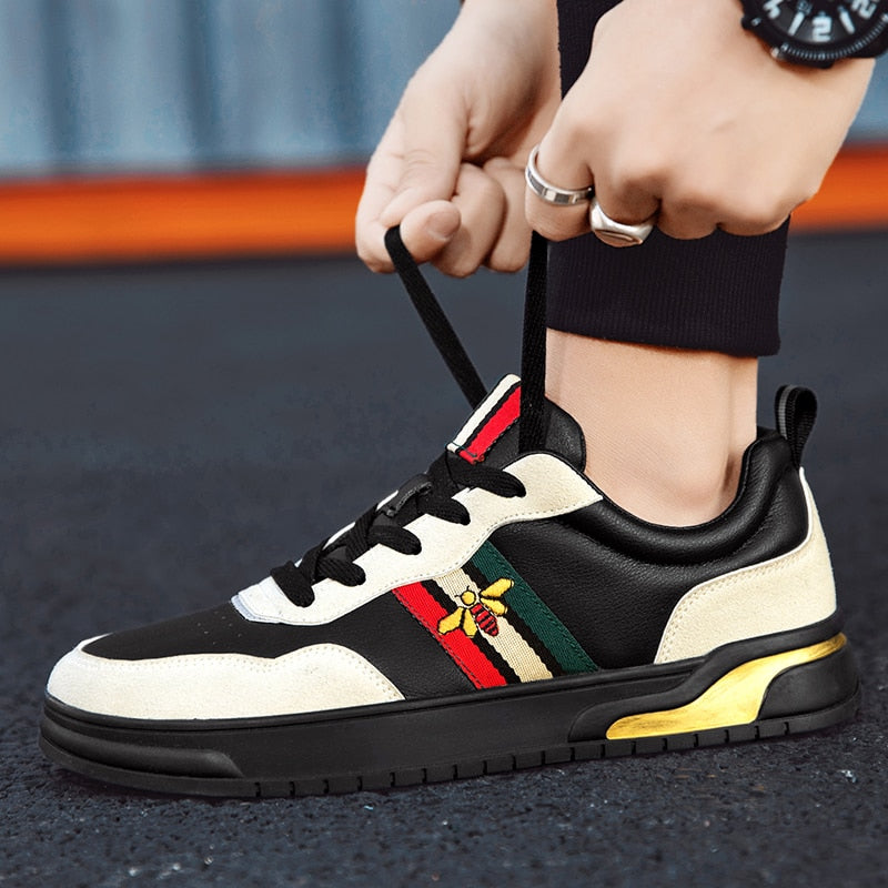 Bumblebee Men's Designer Replica Multicolored Lowtop Sneakers