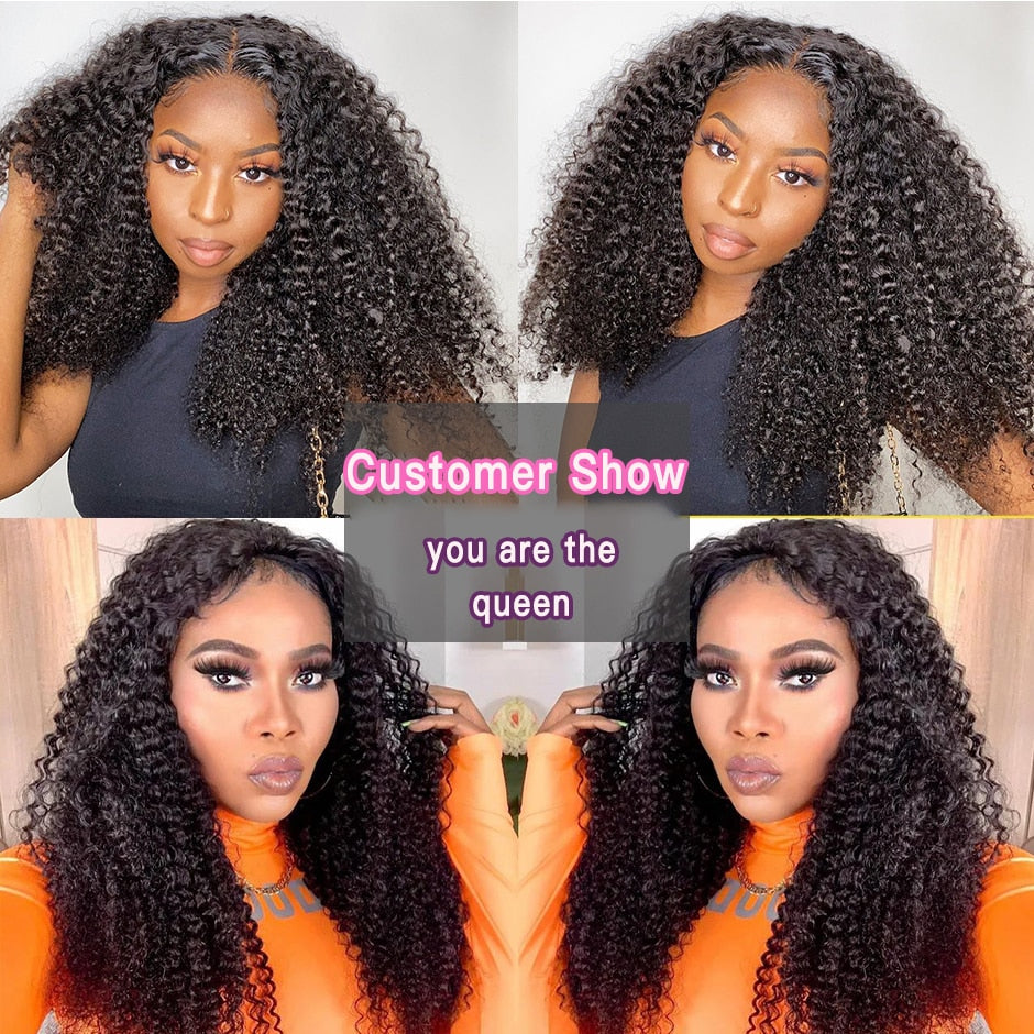 Raw Brazilian 10A Kinky Curly 100% Human Virgin Hair Bundles