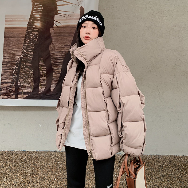 Oversized Padded Women's Puffer Parkas Coat