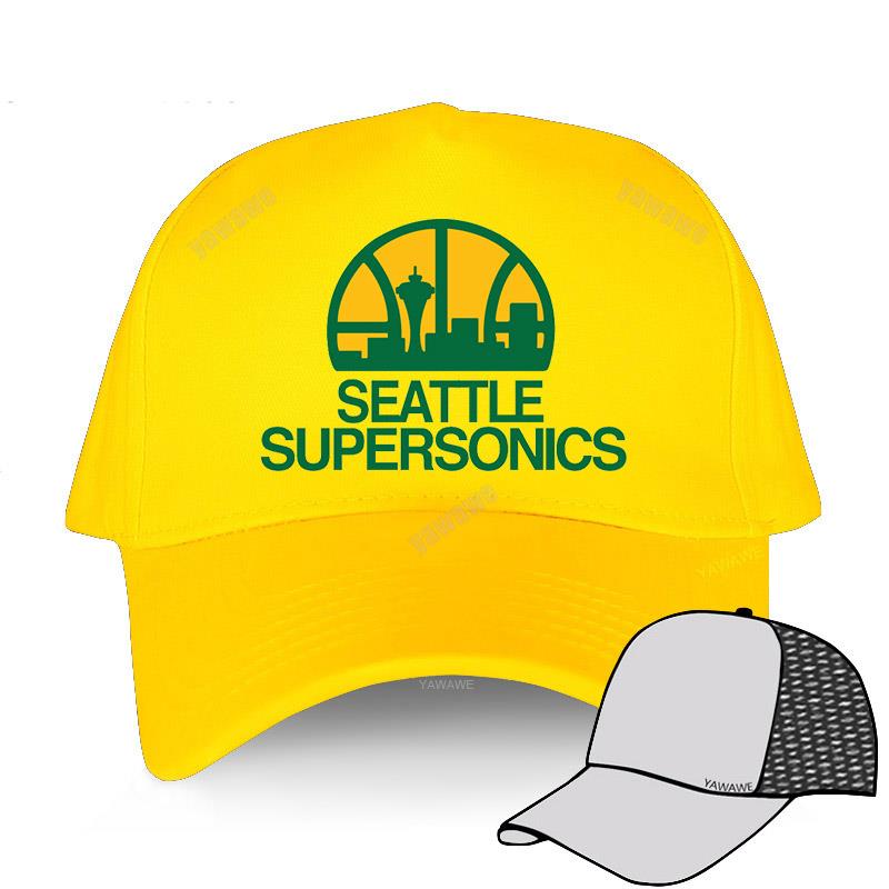 Seattle Supersonics Unisex Throwback Basketball Hats