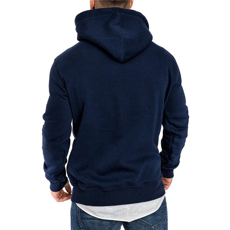 Men's Casual Long Sleeve Hoodie Sweatshirt