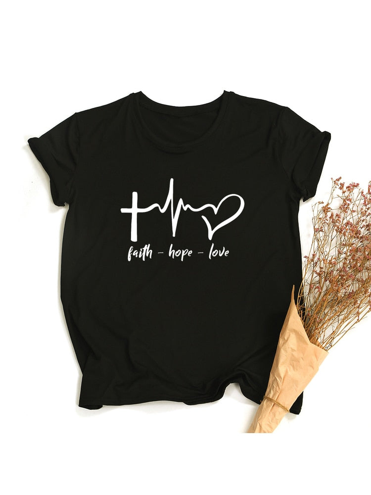 "Jesus Is My God King Everything" Women's Christian T-Shirts