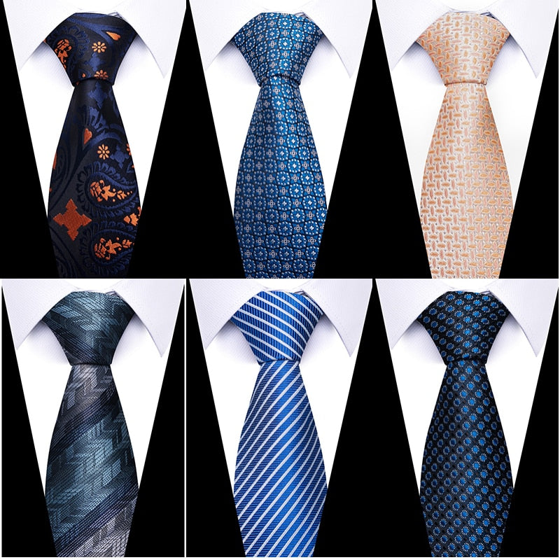 8 cm Men's Classic Silk Ties