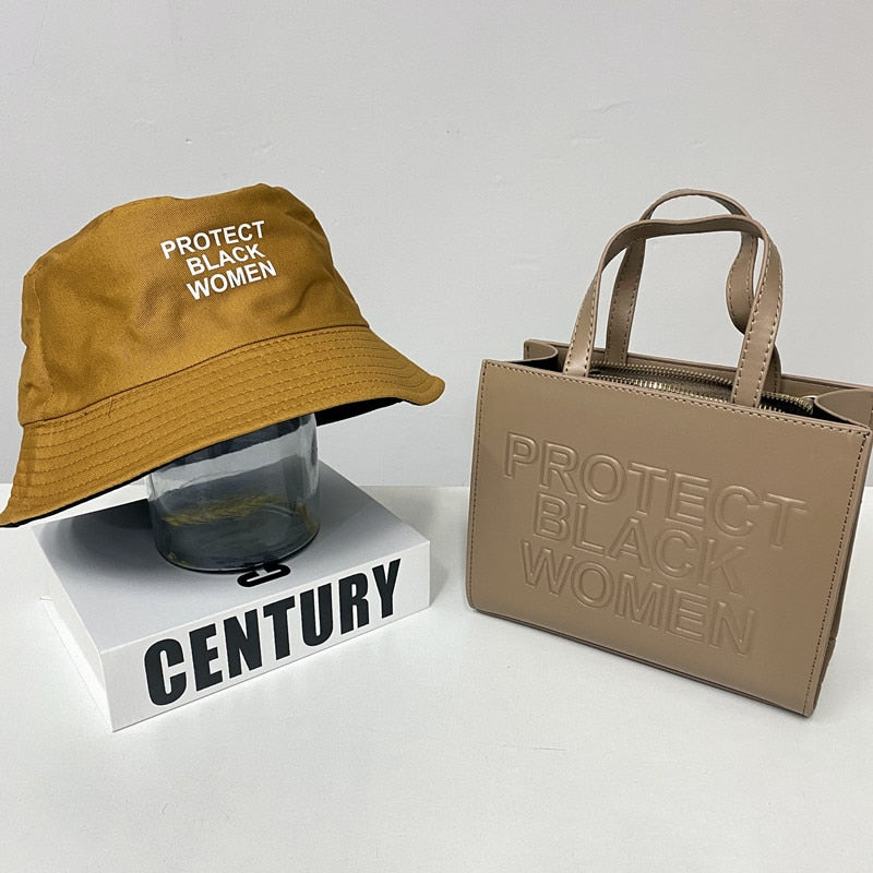 "Protect Black Women" Bucket Hat & Tote Bag Set