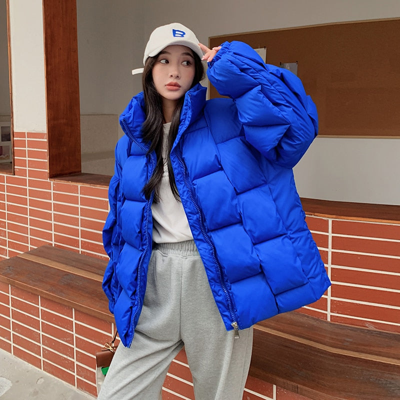 Oversized Padded Women's Puffer Parkas Coat