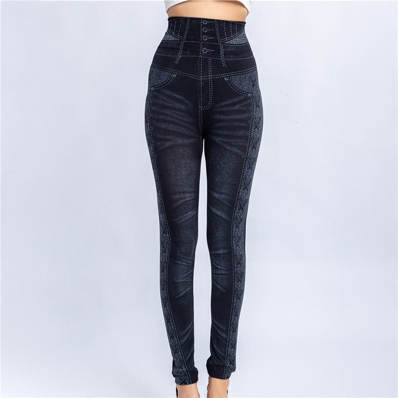 High Stretch Elastic Ankle Length Pencil Pants