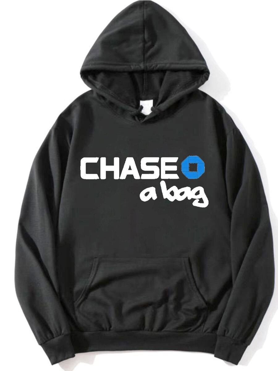 Ladies "Chase A Bag" Kanagroo Pocket Fleece Hooodie Sweatshirt