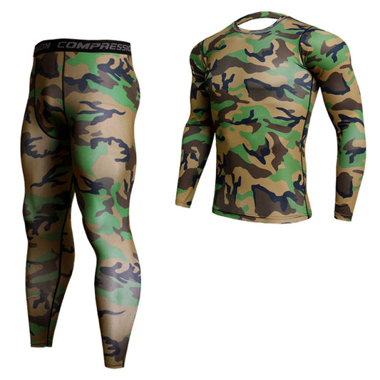 Men's Camouflage Thermal Underwear