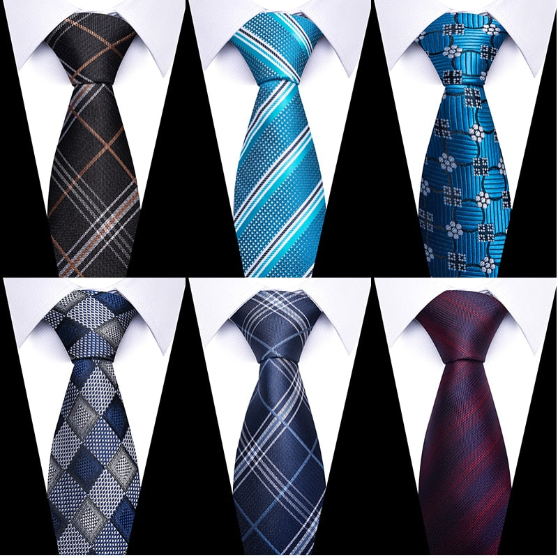 8 cm Men's Classic Silk Ties