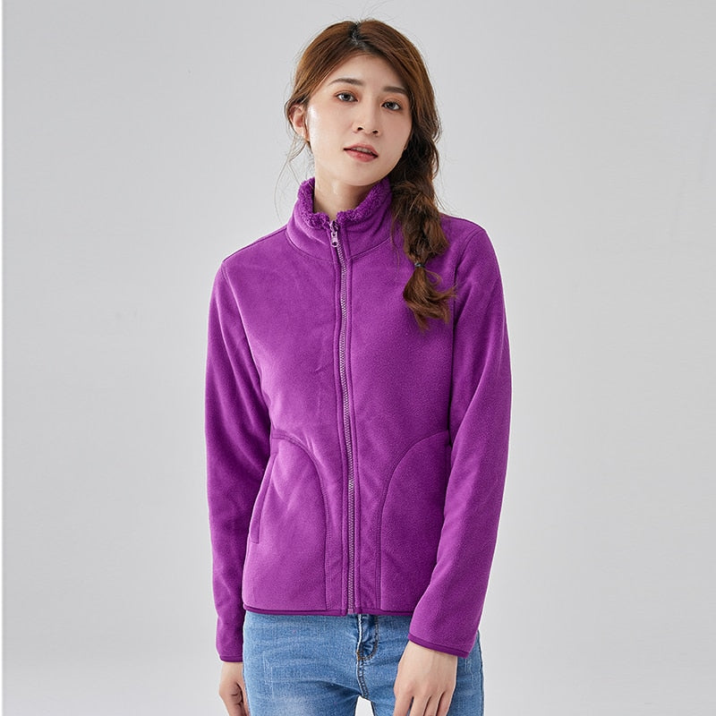 Women's Double-Sided Fleece Jackets