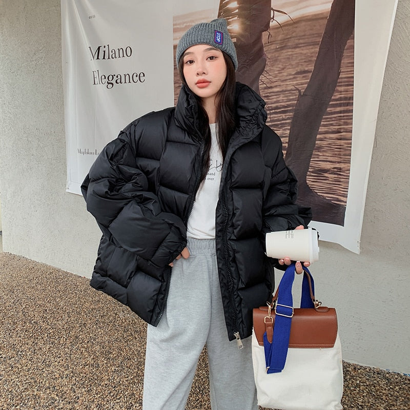 Oversized Padded Women's Puffer Parkas Coat