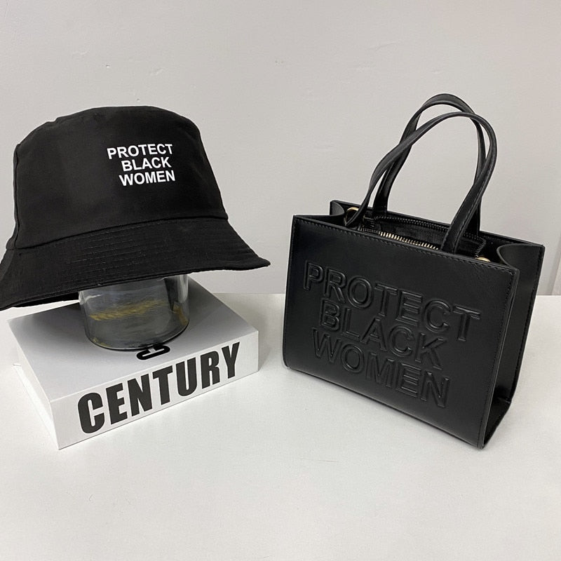 "Protect Black Women" Bucket Hat & Tote Bag Set