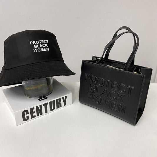 "Protect Black Women" Bucket Hat & Tote Bag Set